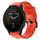 Per cinturino in silicone a tinta unita con fibbia in metallo Garmin Forerunner 955 (rosso) Per cinturino in silicone a tinta unita con fibbia in metallo Garmin Forerunner 955 (rosso)