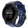 Per cinturino in silicone a tinta unita con fibbia in metallo Garmin Forerunner 945 (blu notte) Per cinturino in silicone a tinta unita con fibbia in metallo Garmin Forerunner 945 (blu notte)