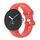 Per Google Pixel Watch cinturino in silicone monocolore uomo (rosso)