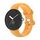 Per Google Pixel Watch cinturino in silicone monocolore uomo (giallo)