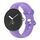 Per Google Pixel Watch cinturino in silicone monocolore da donna (viola chiaro) Per Google Pixel Watch cinturino in silicone monocolore da donna (viola chiaro)