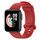 Per Xiaomi MI Watch Lite / Redmi Watch Cinturino in pelle con trama litchi (rosso)