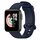 Per Xiaomi MI Watch Lite / Redmi Watch Cinturino in pelle con texture litchi (blu inchiostro)