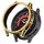 Per Samsung Galaxy Watch4 Custodia protettiva per orologio bicolore con scultura sospesa da 40 mm con pellicola in vetro temperato (oro rosa) Per Samsung Galaxy Watch4 Custodia protettiva per orologio bicolore con scultura sospesa da 40 mm con pellicola in vetro temperato (oro rosa)