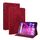 Per Lenovo Tab M7 3a generazione Custodia per tablet in pelle goffrata con fiori di farfalla (rosso) Per Lenovo Tab M7 3a generazione Custodia per tablet in pelle goffrata con fiori di farfalla (rosso)