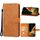Per Ulefone Armor 17 Pro Custodia in pelle per telefono (marrone)