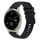 Per Garmin Venu 2S Cinturino per orologio in silicone a tinta unita ondulato da 18 mm (nero) Per Garmin Venu 2S Cinturino per orologio in silicone a tinta unita ondulato da 18 mm (nero)
