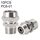 PC6-01 LAIZE 10 pezzi Connettore rapido pneumatico in rame nichelato