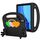 Per Lenovo Tab P10 TB-X706 Love Small Palm Holder Custodia per tablet EVA (nero) Per Lenovo Tab P10 TB-X706 Love Small Palm Holder Custodia per tablet EVA (nero)