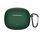 Custodia protettiva in silicone per auricolari For Honor Earbuds X3 con gancio (verde scuro)