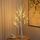SJ-SD001 LED Decorazione per feste di Natale Luce decorativa per albero di betulla, Stile: Base staccabile + Temporizzazione