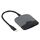 H0231 Base portatile per dock di espansione per dispositivi mobili / Nintendo Switch (grigio nero) H0231 Base portatile per dock di espansione per dispositivi mobili / Nintendo Switch (grigio nero)