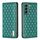Per Samsung Galaxy S22 + 5G Diamond Lattice Custodia per cellulare magnetica in pelle (verde) Per Samsung Galaxy S22 + 5G Diamond Lattice Custodia per cellulare magnetica in pelle (verde)