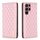 Per Samsung Galaxy S22 Ultra 5G Diamond Lattice Custodia magnetica in pelle per telefono (rosa) Per Samsung Galaxy S22 Ultra 5G Diamond Lattice Custodia magnetica in pelle per telefono (rosa)
