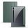 Per Samsung Galaxy Tab S7 + Custodia per tablet in pelle acrilica 3 pieghevoli (verde scuro) Per Samsung Galaxy Tab S7 + Custodia per tablet in pelle acrilica 3 pieghevoli (verde scuro)