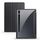 Per Samsung Galaxy Tab S7 + Custodia per tablet in pelle intelligente 3 pieghevoli in acrilico (nero) Per Samsung Galaxy Tab S7 + Custodia per tablet in pelle intelligente 3 pieghevoli in acrilico (nero)