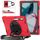 Per Lenovo Pad Pro 11.2 2022 TB-138FC/132FU Custodia protettiva in silicone + PC per tablet (rosso)