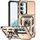 Per Samsung Galaxy S23 5G Custodia per telefono con supporto scorrevole Camshield (oro) Per Samsung Galaxy S23 5G Custodia per telefono con supporto scorrevole Camshield (oro)