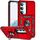 Per Samsung Galaxy S23 + 5G Custodia per telefono con supporto scorrevole Camshield (rosso) Per Samsung Galaxy S23 + 5G Custodia per telefono con supporto scorrevole Camshield (rosso)