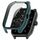 Per Amazfit GTS 4 PC + custodia protettiva integrata in vetro temperato (verde pino) Per Amazfit GTS 4 PC + custodia protettiva integrata in vetro temperato (verde pino)