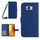 Per Samsung Galaxy S8 + Skin Feel Sun Flower Pattern Flip Custodia in pelle con cordino (blu scuro) Per Samsung Galaxy S8 + Skin Feel Sun Flower Pattern Flip Custodia in pelle con cordino (blu scuro)