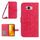 Per Samsung Galaxy S8 + Skin Feel Sun Flower Pattern Flip Custodia in pelle con cordino (rosa rossa) Per Samsung Galaxy S8 + Skin Feel Sun Flower Pattern Flip Custodia in pelle con cordino (rosa rossa)