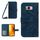 Per Samsung Galaxy S8 + Skin Feel Sun Flower Pattern Flip Custodia in pelle con cordino (blu inchiostro) Per Samsung Galaxy S8 + Skin Feel Sun Flower Pattern Flip Custodia in pelle con cordino (blu inchiostro)