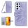 Per Samsung Galaxy S21 Ultra 5G Skin Feel Sun Flower Pattern Flip Custodia in pelle per telefono con cordino (viola) Per Samsung Galaxy S21 Ultra 5G Skin Feel Sun Flower Pattern Flip Custodia in pelle per telefono con cordino (viola)