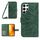 Per Samsung Galaxy S22 Ultra 5G Skin Feel Sun Flower Pattern Flip Custodia in pelle per telefono con cordino (verde) Per Samsung Galaxy S22 Ultra 5G Skin Feel Sun Flower Pattern Flip Custodia in pelle per telefono con cordino (verde)