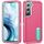 Per Samsung Galaxy S23 + 5G 3 in 1 Custodia rigida per telefono (rosa + blu) Per Samsung Galaxy S23 + 5G 3 in 1 Custodia rigida per telefono (rosa + blu)