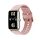 Per cinturino in silicone con fibbia a colori Huawei Band 6 (rosa)