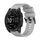 Per Garmin Fenix 7 Solar 22mm Cinturino in silicone con struttura orizzontale con strumento di rimozione (grigio) Per Garmin Fenix 7 Solar 22mm Cinturino in silicone con struttura orizzontale con strumento di rimozione (grigio)