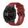 Per Garmin Fenix 7 Sapphire Solar 22mm Cinturino in silicone con struttura orizzontale con strumento di rimozione (rosso) Per Garmin Fenix 7 Sapphire Solar 22mm Cinturino in silicone con struttura orizzontale con strumento di rimozione (rosso)