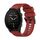 Per Garmin Forerunner 955 Cinturino in silicone con struttura orizzontale da 22 mm con strumento di rimozione (rosso)