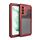 Per Samsung Galaxy S22 + 5G Custodia in metallo + silicone con protezione per lo schermo (rosso) Per Samsung Galaxy S22 + 5G Custodia in metallo + silicone con protezione per lo schermo (rosso)