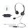 Cuffie operatore VT200D doppio auricolare con microfono e spina 3,5 mm TBD0602991705