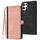 Per Samsung Galaxy S22 Ultra 5G Custodia per telefono in pelle con fibbia laterale doppia pieghevole (rosa) Per Samsung Galaxy S22 Ultra 5G Custodia per telefono in pelle con fibbia laterale doppia pieghevole (rosa)