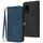 Per Samsung Galaxy S21 Ultra 5G Custodia per telefono in pelle con cinturino a doppia fibbia laterale (blu reale) Per Samsung Galaxy S21 Ultra 5G Custodia per telefono in pelle con cinturino a doppia fibbia laterale (blu reale)
