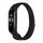 Per Xiaomi Mi Band 3/4/5/6/7 Cinturino in nylon con cinturino (nero)