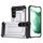Per Samsung Galaxy S23 + 5G Custodia rigida in TPU per PC con armatura magica (argento)