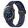 Per Huawei Watch 2 Cinturino per orologio in silicone con chiusura magnetica in tinta unita da 20 mm (blu notte) Per Huawei Watch 2 Cinturino per orologio in silicone con chiusura magnetica in tinta unita da 20 mm (blu notte)
