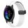 Per Garmin Venu 20mm Cinturino in silicone con chiusura magnetica in tinta unita (bianco) Per Garmin Venu 20mm Cinturino in silicone con chiusura magnetica in tinta unita (bianco)