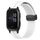 Per Garmin Venu Sq 2 Music 20mm Cinturino magnetico in silicone con chiusura magnetica (bianco) Per Garmin Venu Sq 2 Music 20mm Cinturino magnetico in silicone con chiusura magnetica (bianco)