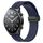 Per Xiaomi MI Watch S1 Cinturino per orologio in silicone con chiusura magnetica in tinta unita da 22 mm (blu notte) Per Xiaomi MI Watch S1 Cinturino per orologio in silicone con chiusura magnetica in tinta unita da 22 mm (blu notte)