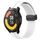 Per Xiaomi MI Watch Color 2 22mm Cinturino in silicone con chiusura magnetica in tinta unita (bianco) Per Xiaomi MI Watch Color 2 22mm Cinturino in silicone con chiusura magnetica in tinta unita (bianco)