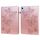 Custodia per tablet in pelle con motivo a farfalla in rilievo Realme Pad X (rosa) Custodia per tablet in pelle con motivo a farfalla in rilievo Realme Pad X (rosa)