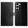 Per Samsung Galaxy S23 5G HT01 Custodia per cellulare in pelle con motivo a forma di Y (nera) Per Samsung Galaxy S23 5G HT01 Custodia per cellulare in pelle con motivo a forma di Y (nera)