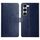 Per Samsung Galaxy S23 5G HT01 Custodia per cellulare in pelle con motivo a forma di Y (blu) Per Samsung Galaxy S23 5G HT01 Custodia per cellulare in pelle con motivo a forma di Y (blu)