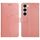 Per Samsung Galaxy S23 + 5G HT01 Custodia per cellulare in pelle con motivo a forma di Y (rosa) Per Samsung Galaxy S23 + 5G HT01 Custodia per cellulare in pelle con motivo a forma di Y (rosa)