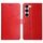 Per Samsung Galaxy S23 + 5G HT01 Custodia per cellulare in pelle con motivo a forma di Y (rossa) Per Samsung Galaxy S23 + 5G HT01 Custodia per cellulare in pelle con motivo a forma di Y (rossa)